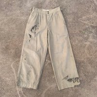 1950’s Royal Australian Air Force Work Khakis 28-29” x 26.5”