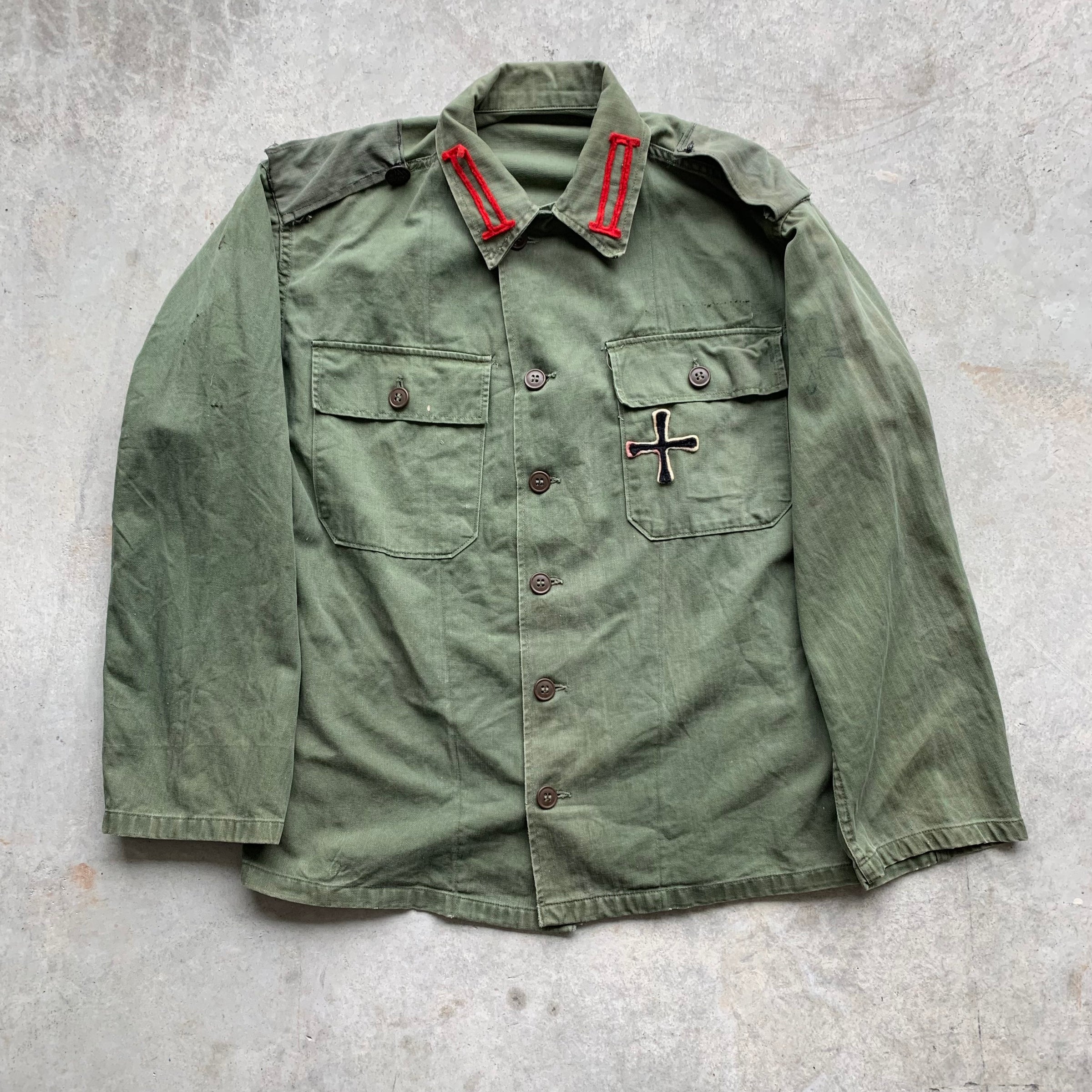 1950’s US Military HBT Shirt German Costume M/L
