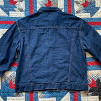 1950's/60's Pleated Blanket Lined Denim Jacket M/L