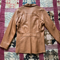 1960's Deerskin Leather Jacket Medium