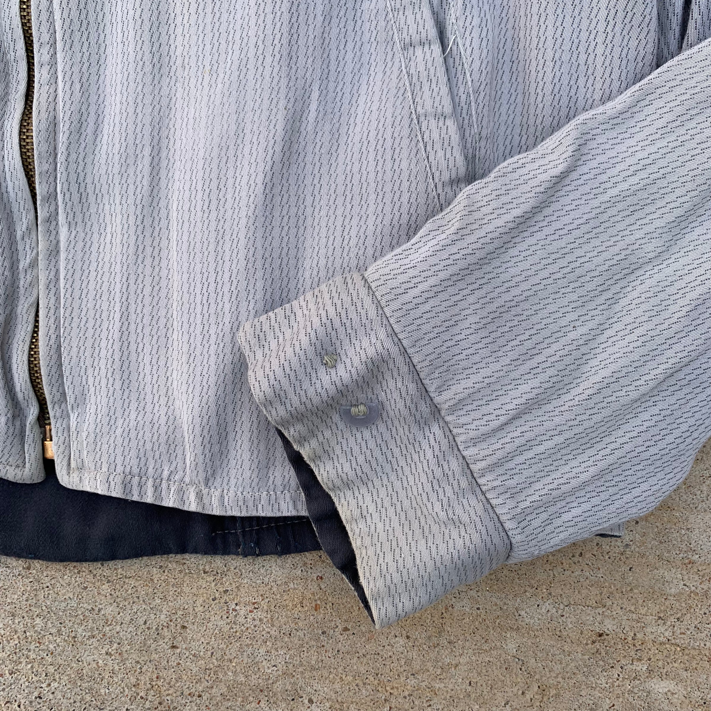 1950’s Grey Reversible Gabardine Ricky Jacket Medium