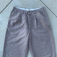 1930’s/40’s Palm Beach Fabric Trousers 29” x 30.5”