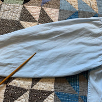 1960's Sky Blue Fruit of the Loom Rayon Jacket Medium Size 40