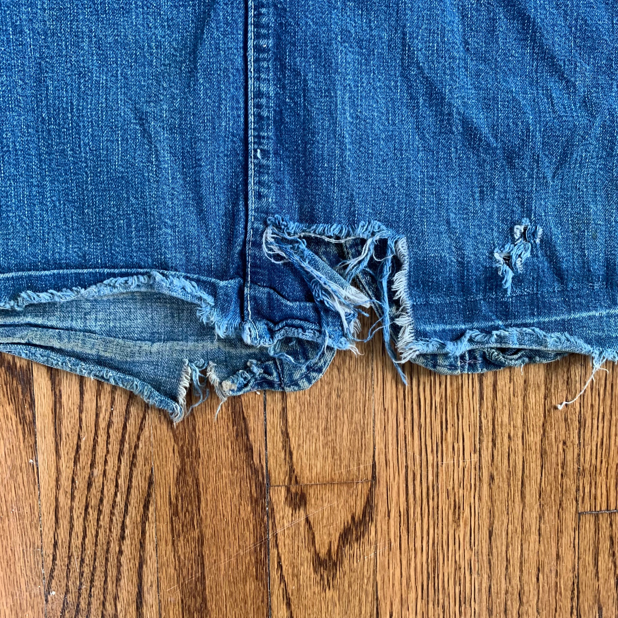 1950's Penney's Big Mac Sanforized Denim Chore Coat L/XL