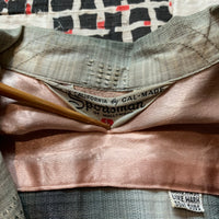 1950's Sportsman of Hollywood Shadow Plaid Rayon Loop Collar Shirt Large