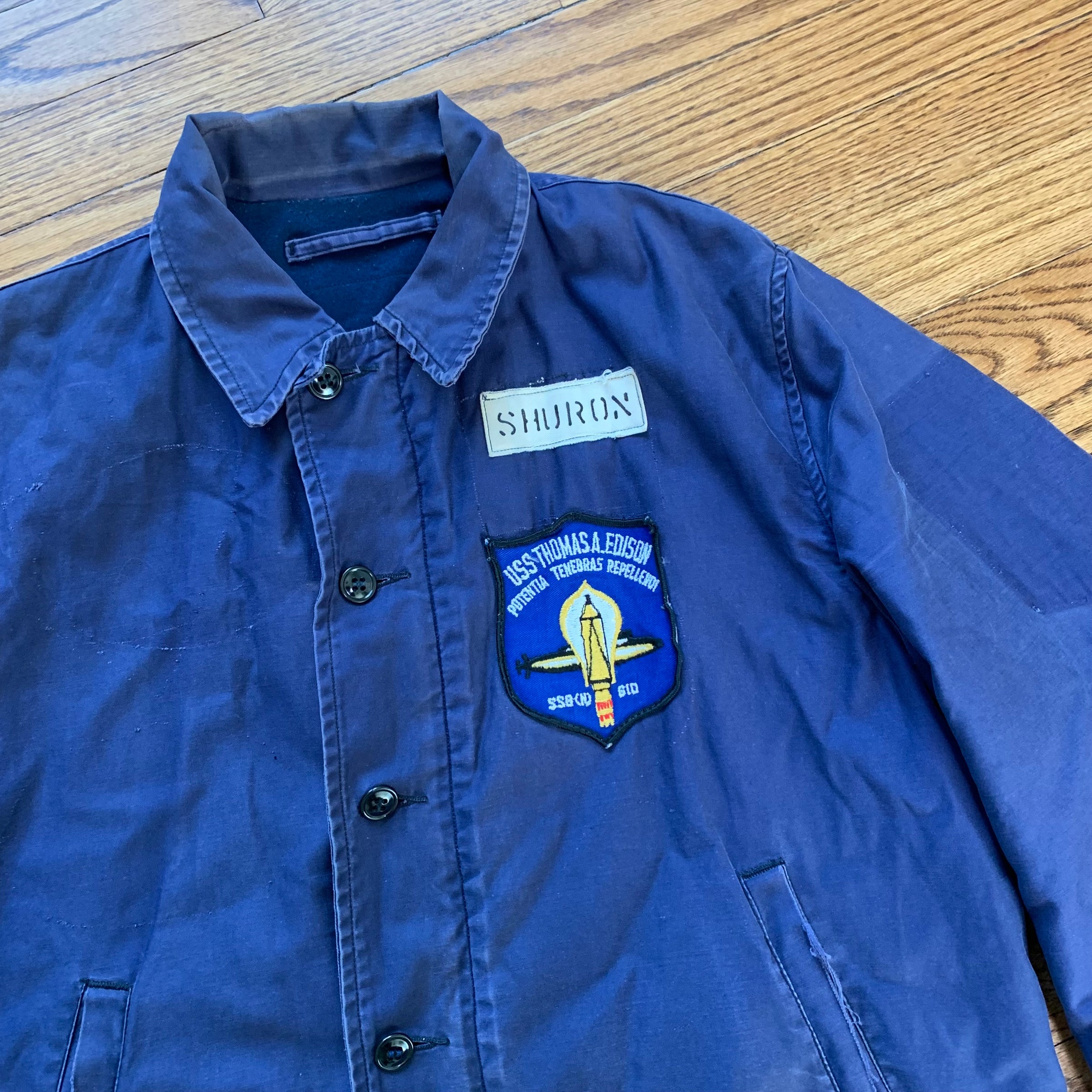 1960’s USN N-4 Utility Deck Jacket Cuban Missile Crisis Large