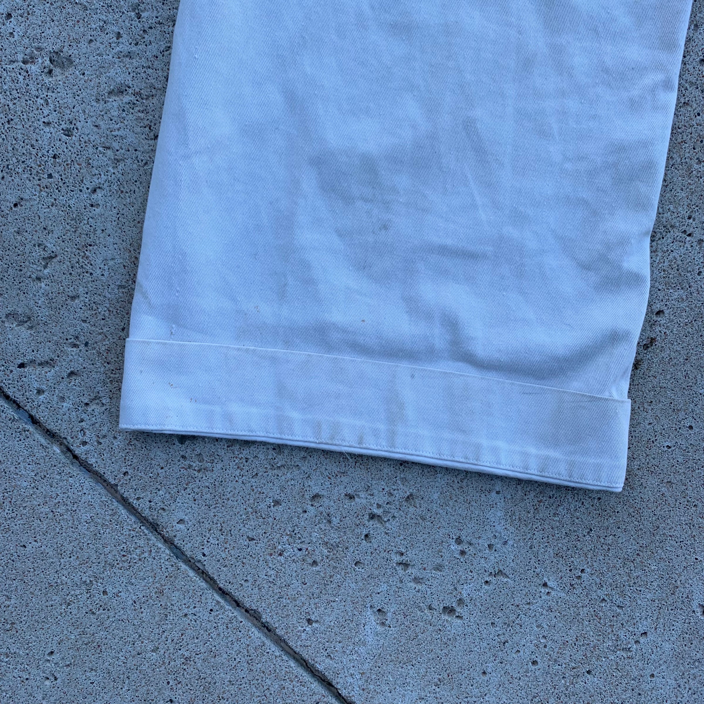 1940’s WWII Sailor Whites 32” x 30.5”