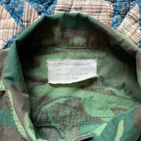 1960's Third Pattern Lowland ERDL Camo Poplin Jungle Jacket Large Regular