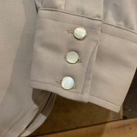 1940's Levi's Western Wear Pearl Button Gabardine Shirt Large