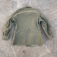 1940’s WWII Thrashed M-43 Field Jacket Small