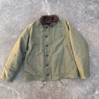 1940’s WWII Late War Contract N-1 Deck Jacket Size 44
