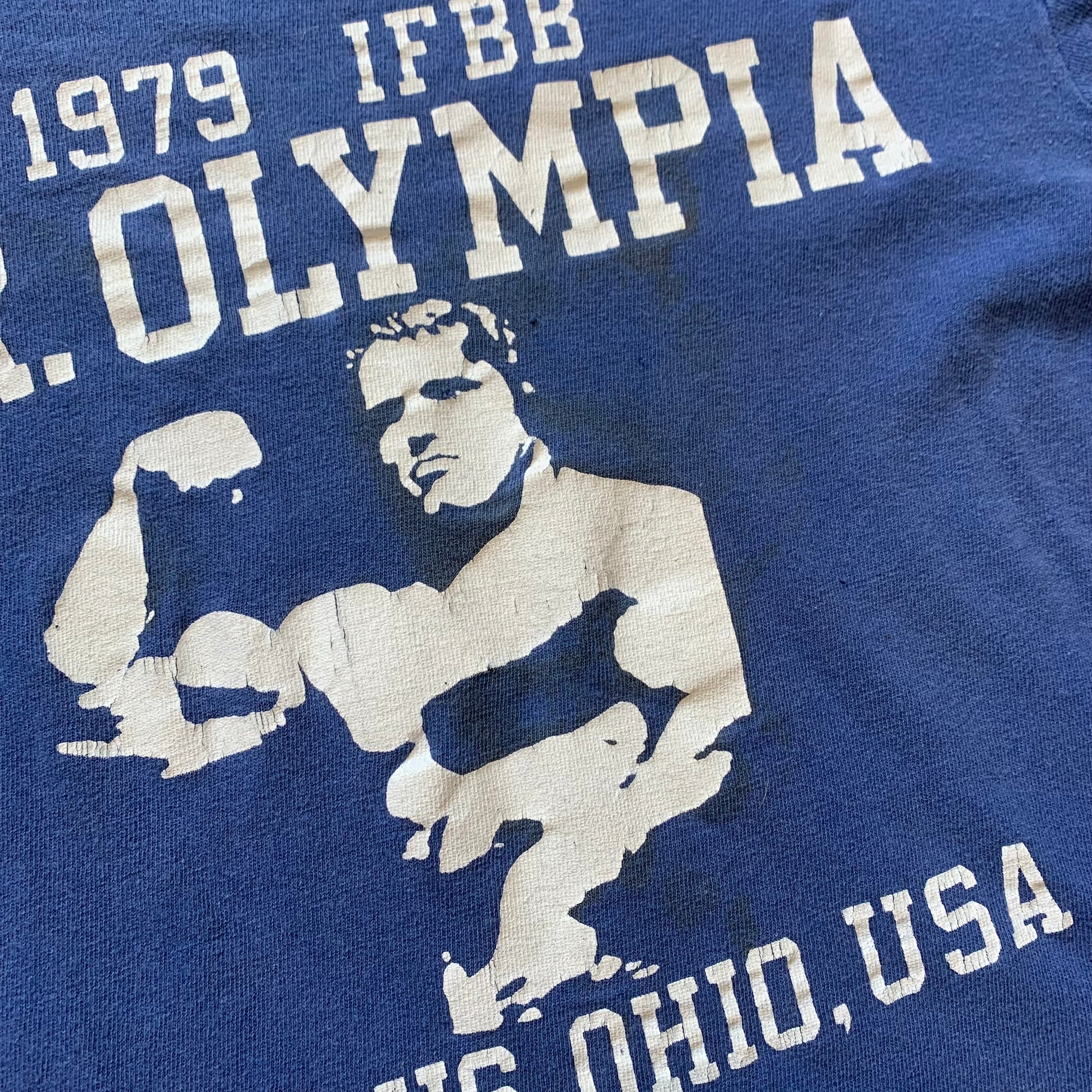 1979 Mr. Olympia Russell Athletic T-Shirt XS/S