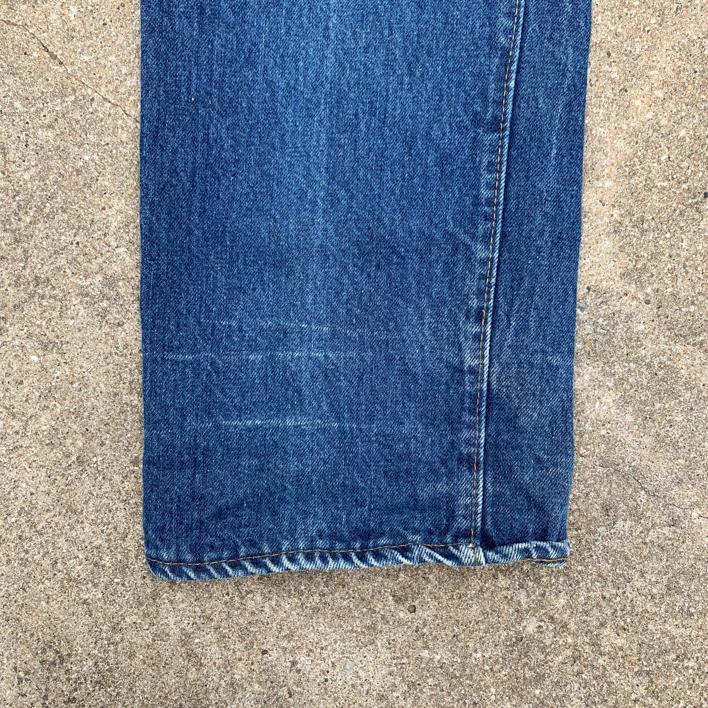1980’s Levi’s 501 Redline Selvedge Denim Jeans 33” x 30.5”