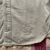1950's Tuf Nut Army Cloth Button Up Shirt Medium