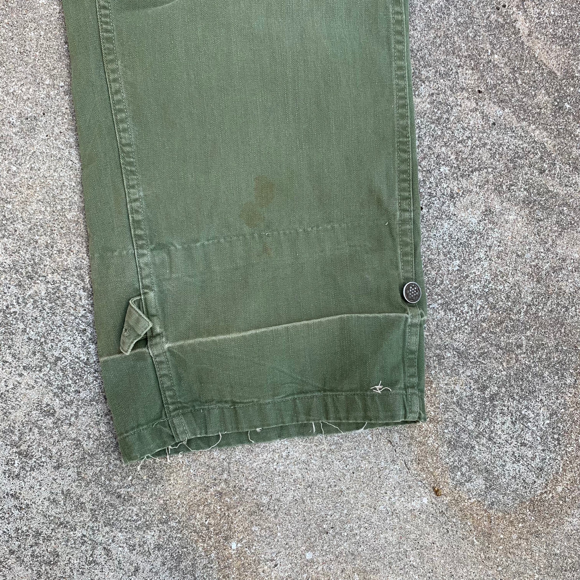 1950’s US Army HBT Coveralls Small