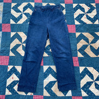 1950’s Levi’s Western Wear Denim Side Zip Jeans 26"-27" x 28.5”