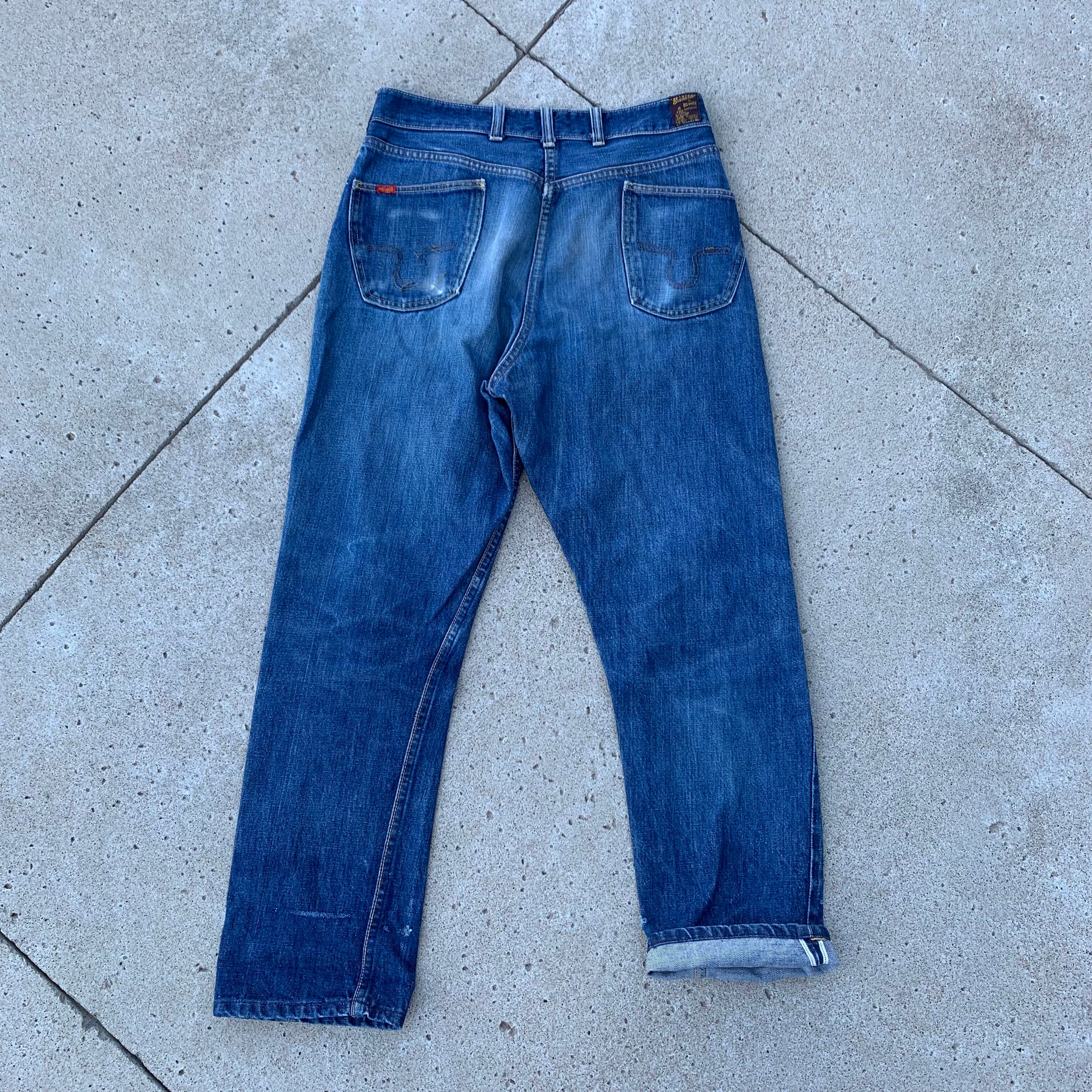 1960’s Buckaroo Big Smith Selvedge Denim Jeans 32” x 28.5”
