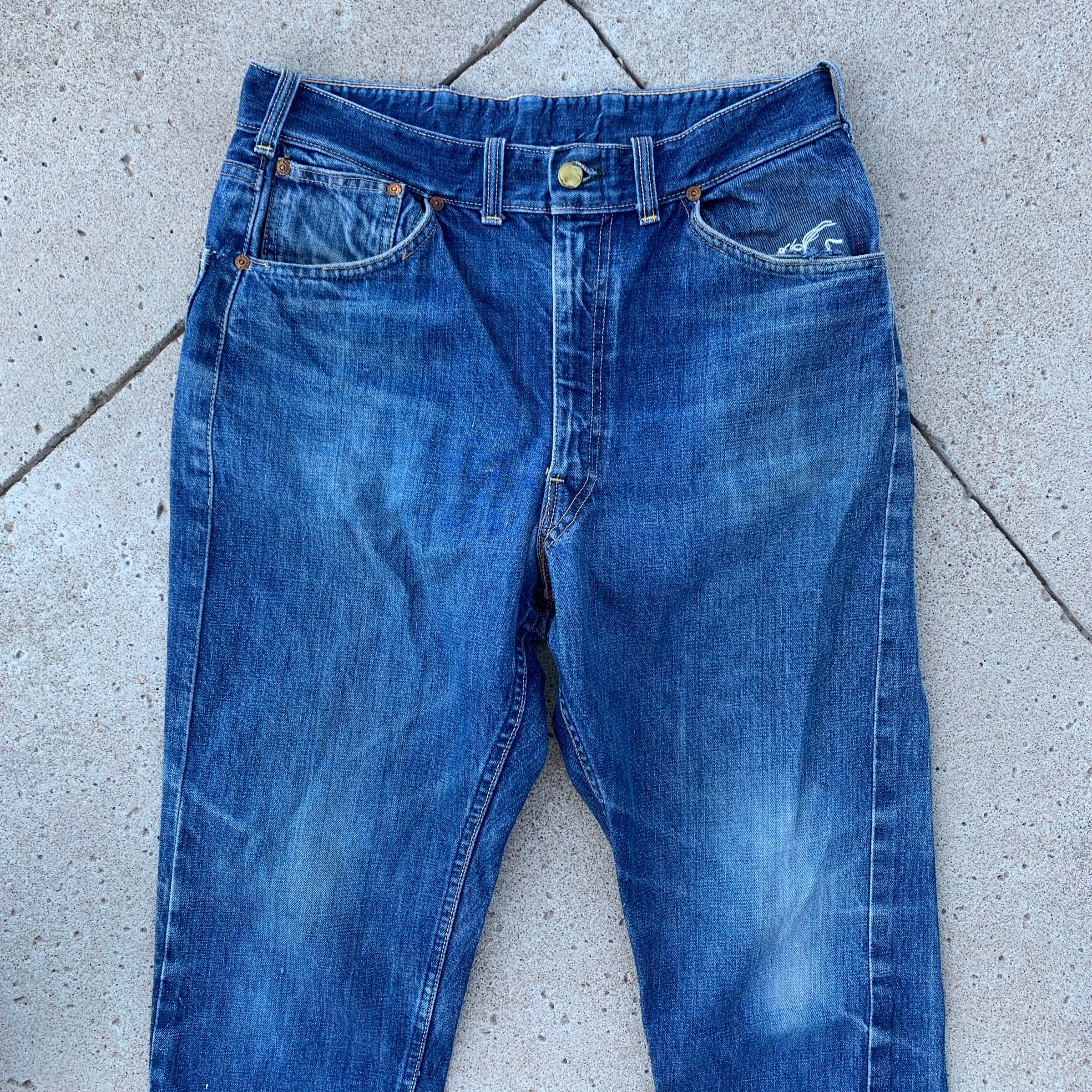1960’s Buckaroo Big Smith Selvedge Denim Jeans 32” x 28.5”