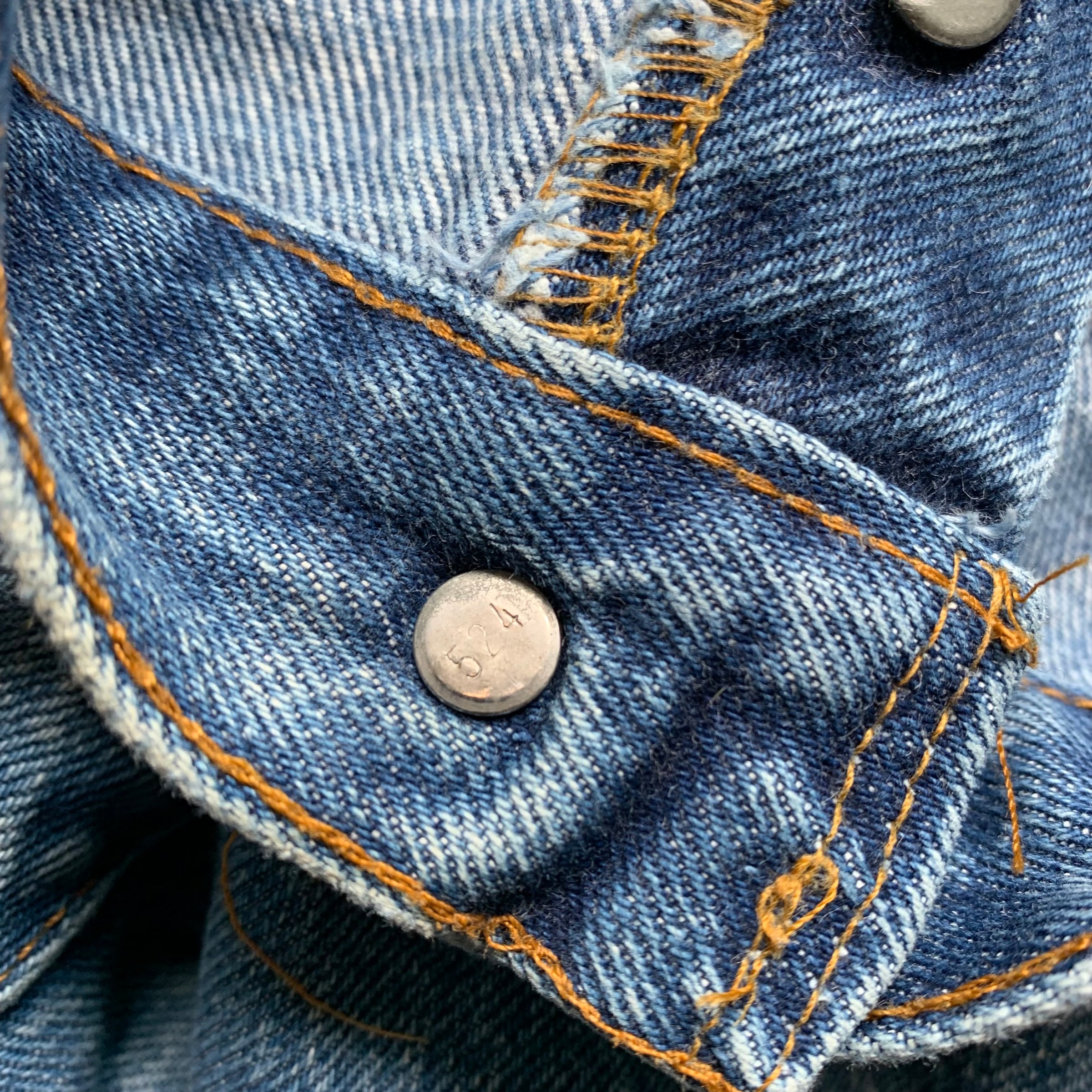 1980's Faded Levi's 501 Selvedge Redline Denim Jeans 38" x 29"