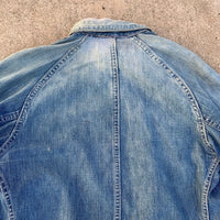 1930’s Two Pocket Raglan Denim Chore Coat