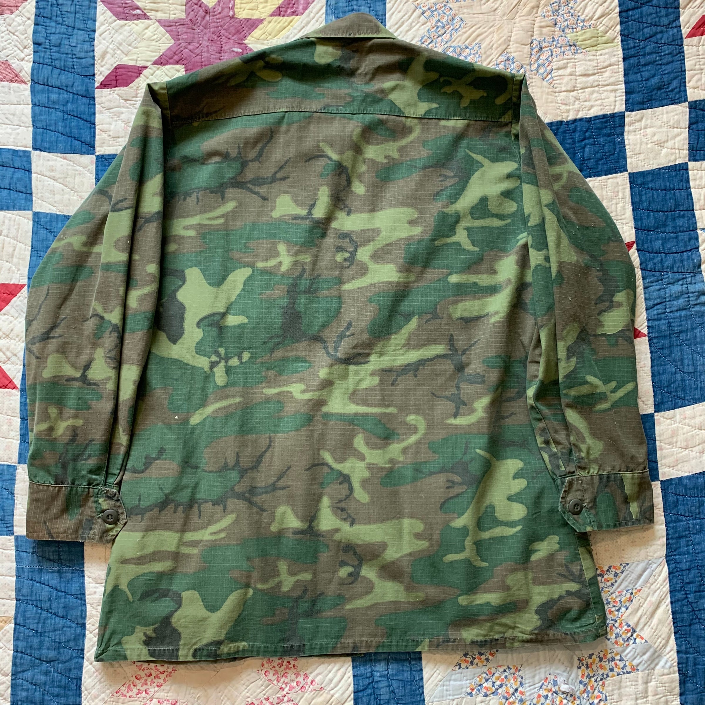 1960's Third Pattern Lowland ERDL Jungle Jacket Medium Regular