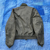 1960's Vietnam War Era USN G-8 WEP Nylon Flight Jacket S/M