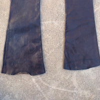 1960’s Santa Fe Leather Co Flares 31” x 32.5”