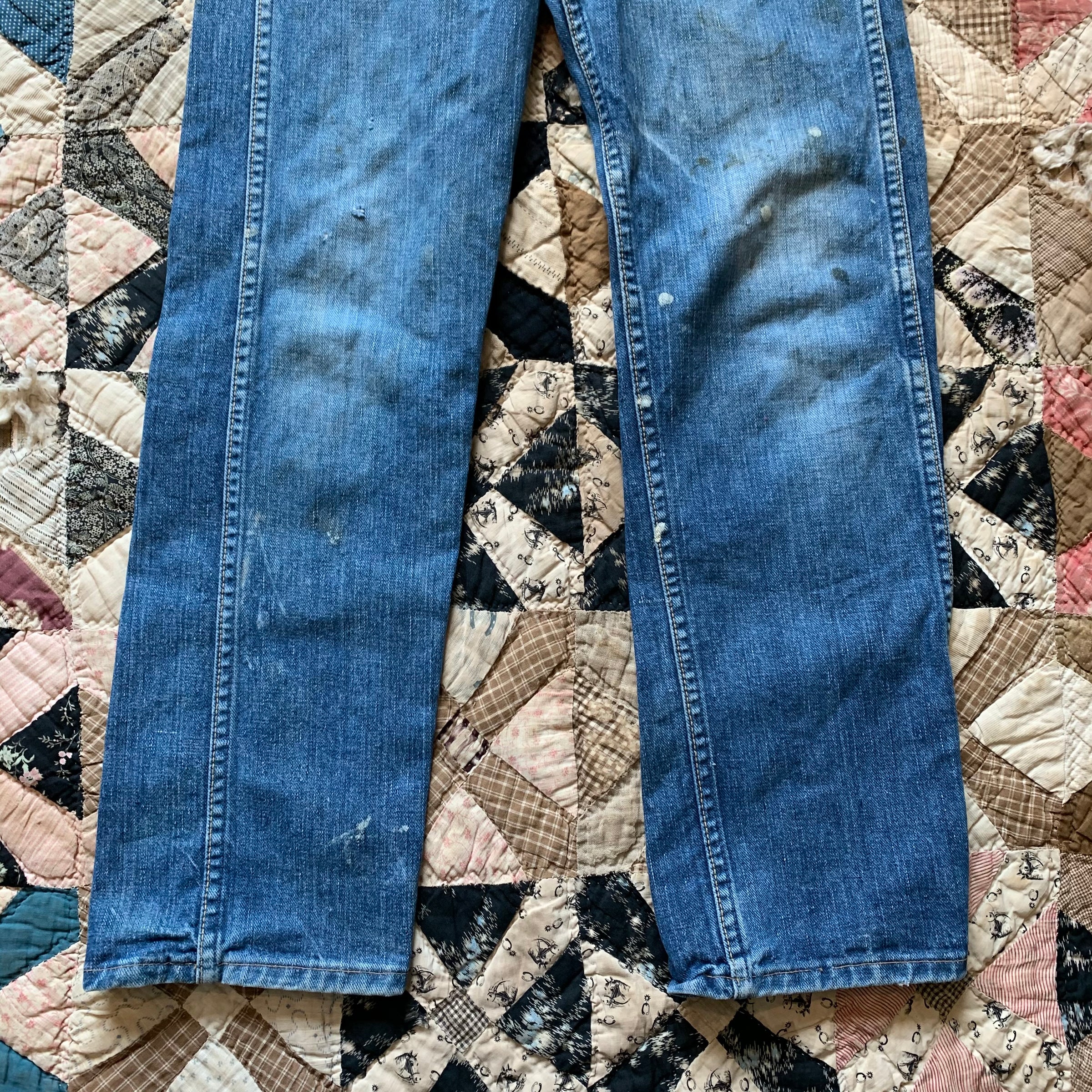 1950's Wrangler Blue Bell Sanforized Denim Jeans 26" x 29"