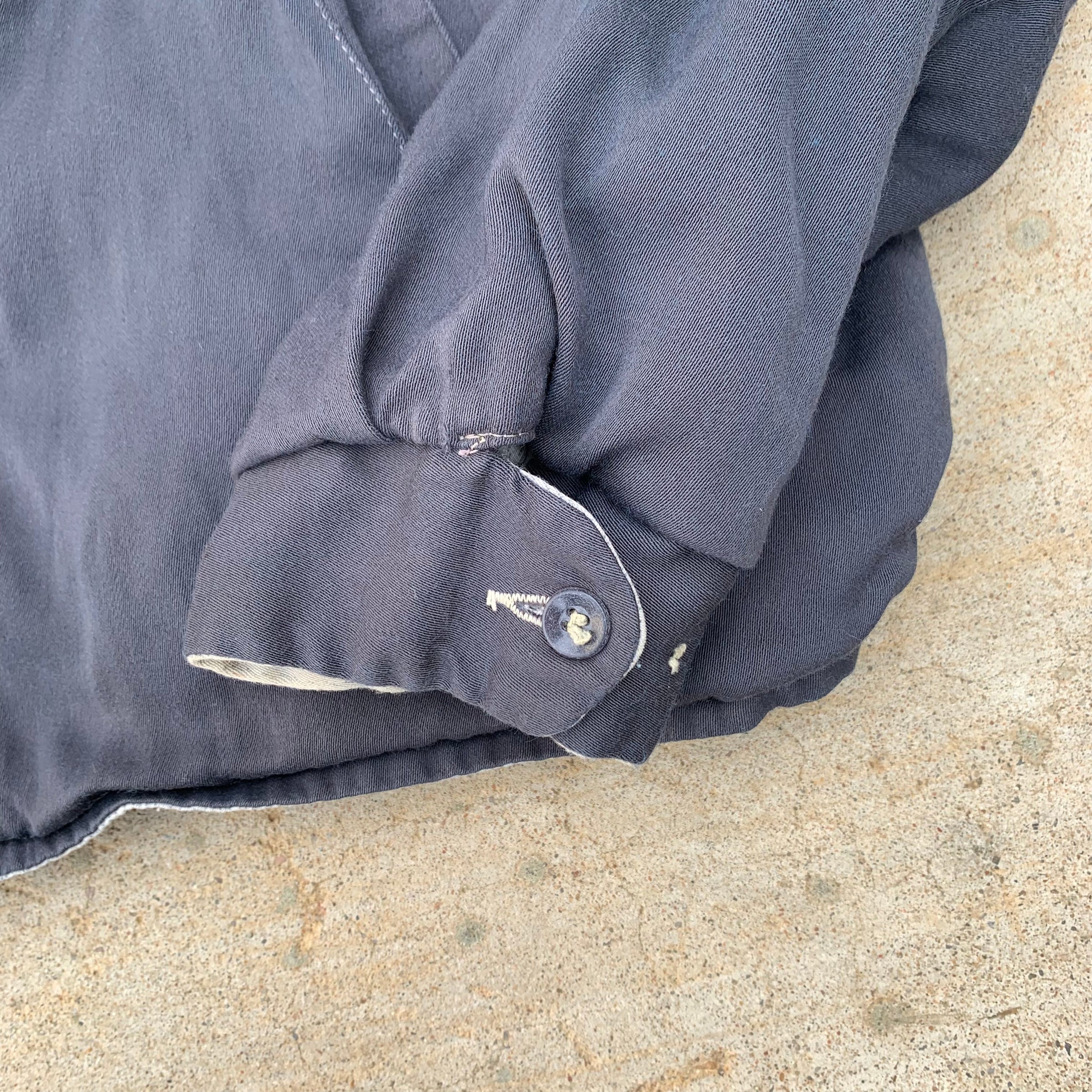 1950’s Grey Reversible Gabardine Ricky Jacket Medium