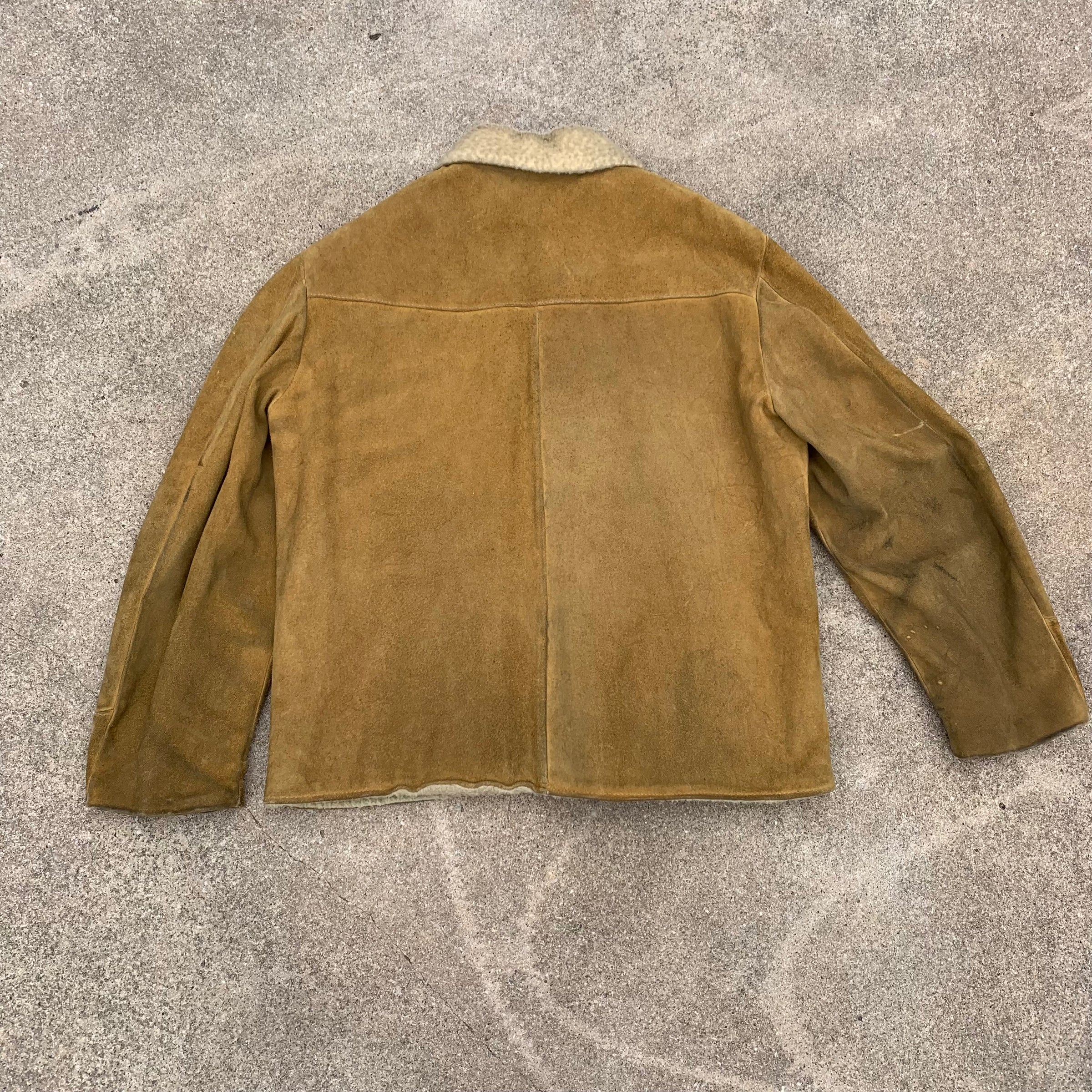 1950’s Levi’s Western Wear Suede Sherpa Jacket M/L