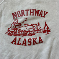 1950's/60's Northway Alaska Raglan Crewneck Sweatshirt M/L
