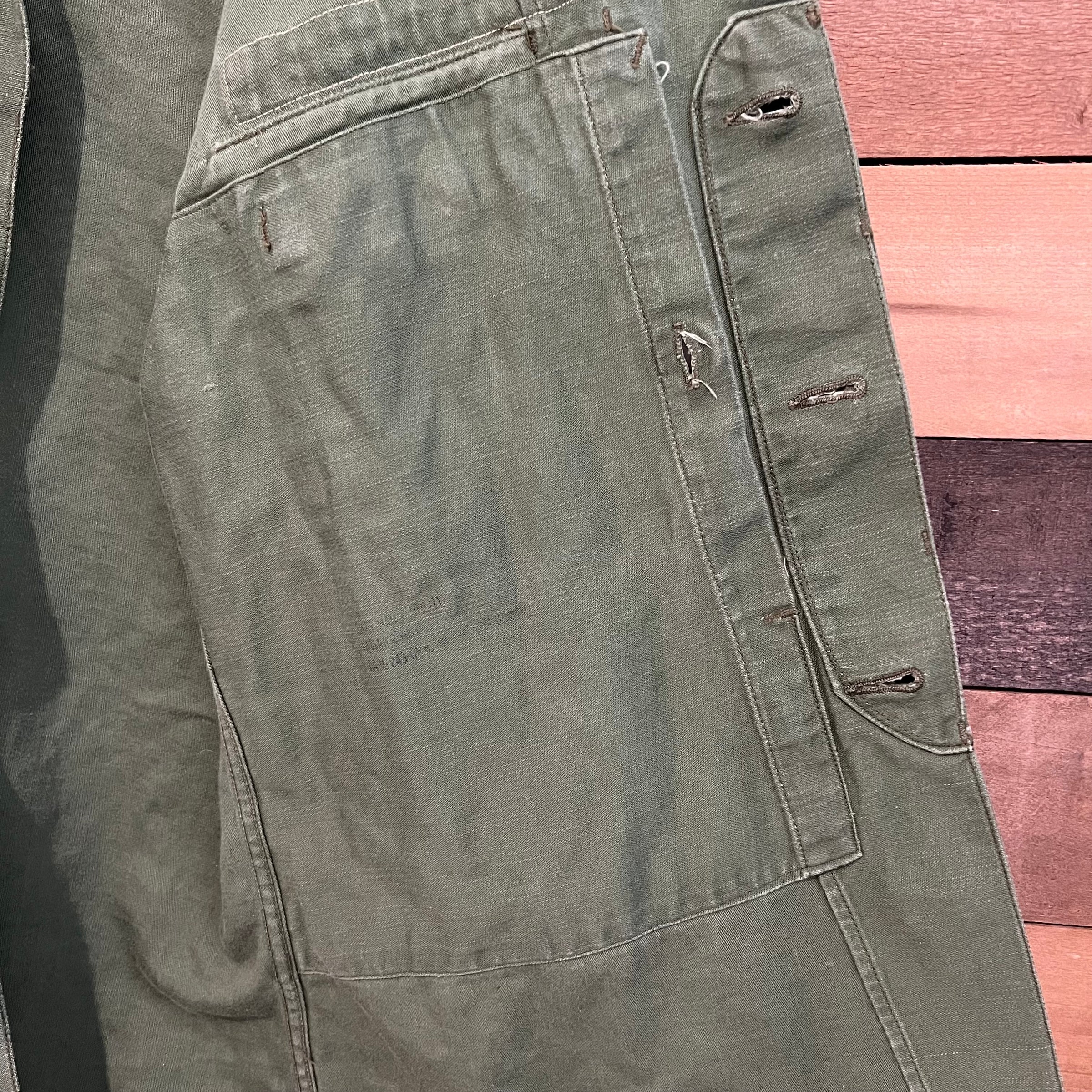 1950’s Stenciled USMC P-56 Utility Shirt Jacket M/L