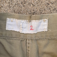 1950’s Royal Australian Air Force Work Khakis 28-29” x 26.5”