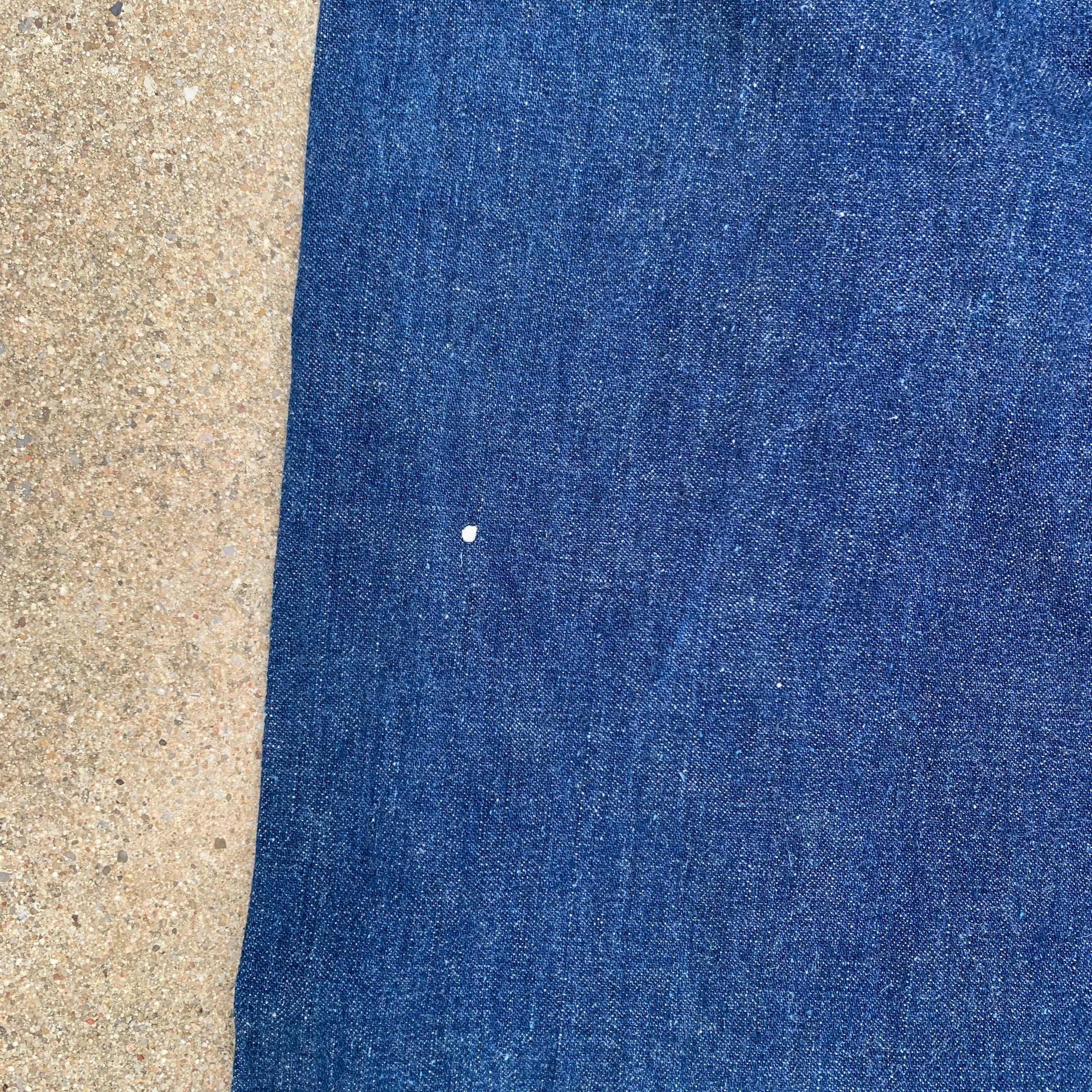 1940’s Donut Button Denim Carpenter Pants 34” x 31”