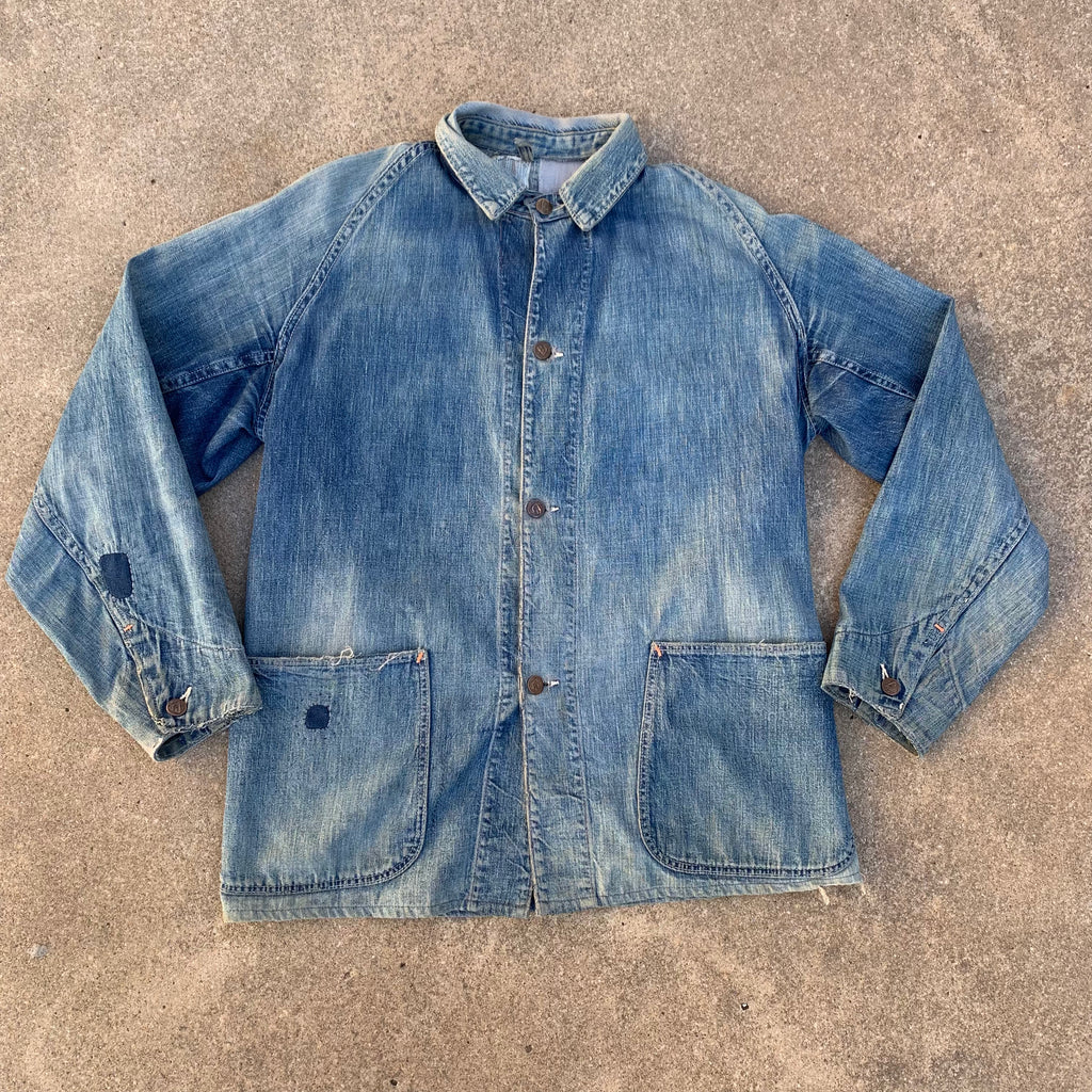 ジャケット・アウター 40's It's Walkers 2Pocket Chore Jacket Wallace & Barnes Men's Unstructured Chore Jacket, Sz 40