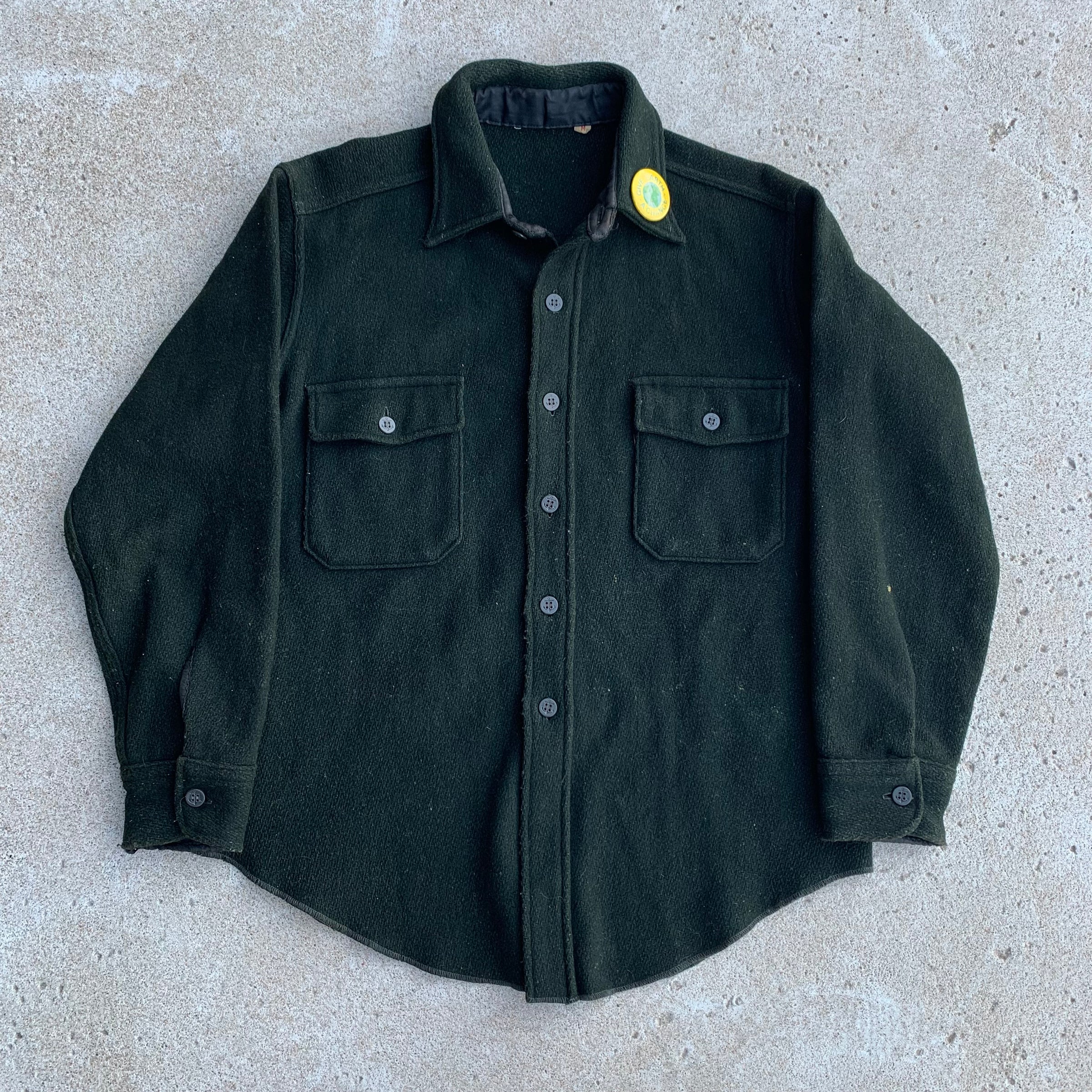 1950's/60's Wool CPO Shirt Medium