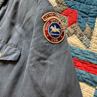 1950's Post Office Letter Carrier Whipcord Work Jacket XL