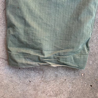 1940's WWII US Military HBT Trousers 39" x 29"