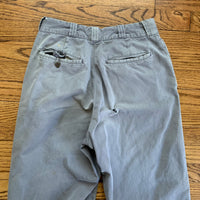 1950’s Grey Fly’s Army Cloth Work Pants 27” x 30.5”