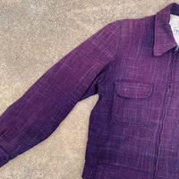 1950’s Purple Gabardine Ricky Jacket Small