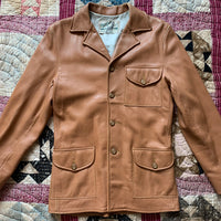 1960's Deerskin Leather Jacket Medium
