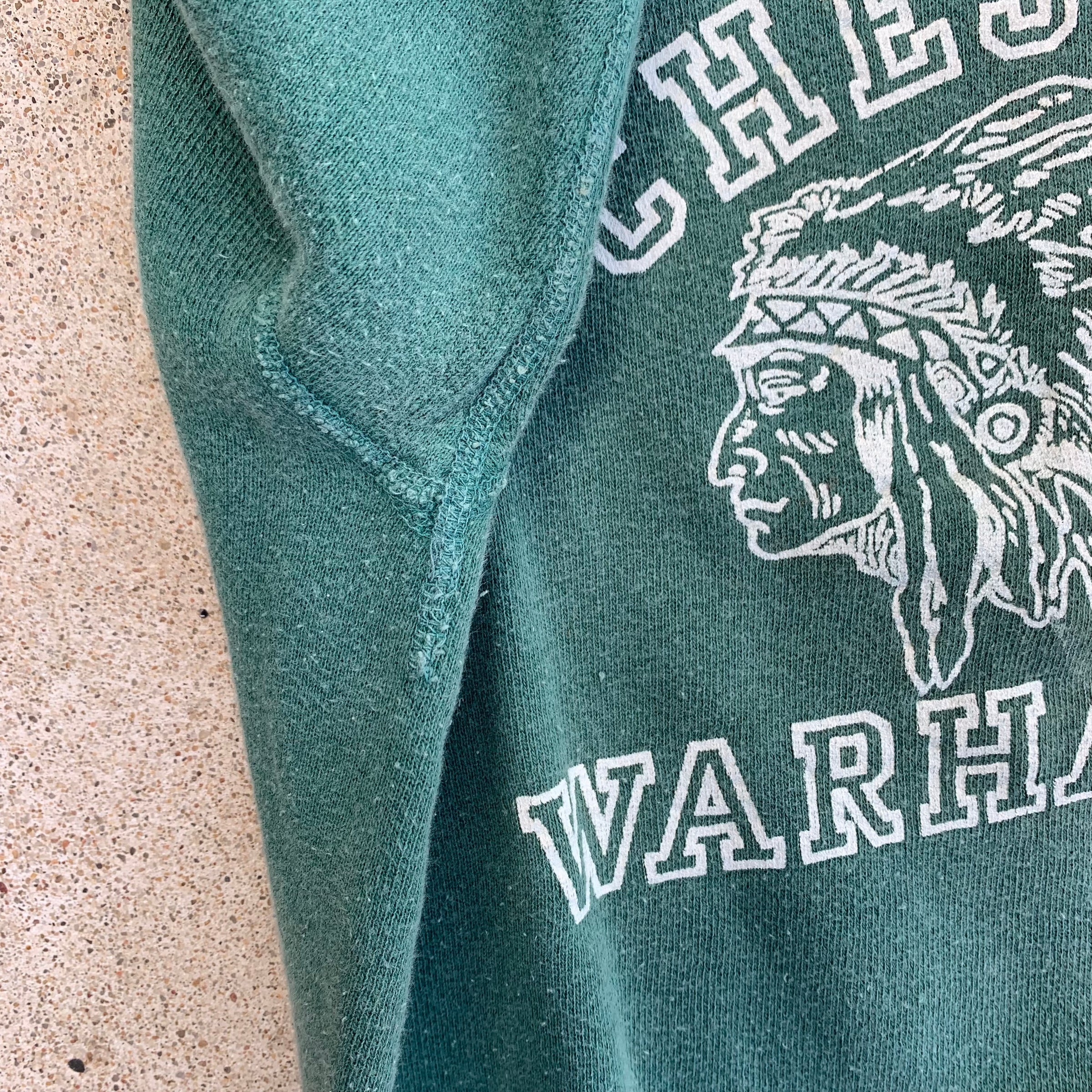 1950’s Chester Warhawks Short Sleeve Sweatshirt XS