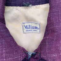 1950’s Purple Gabardine Ricky Jacket Small