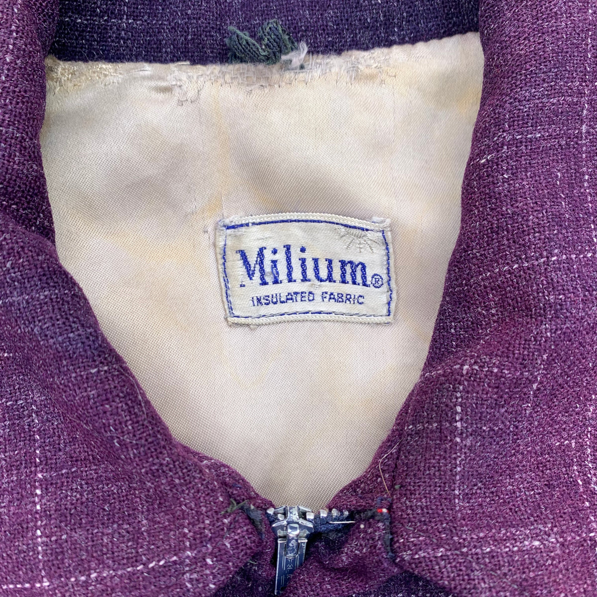 1950’s Purple Gabardine Ricky Jacket Small