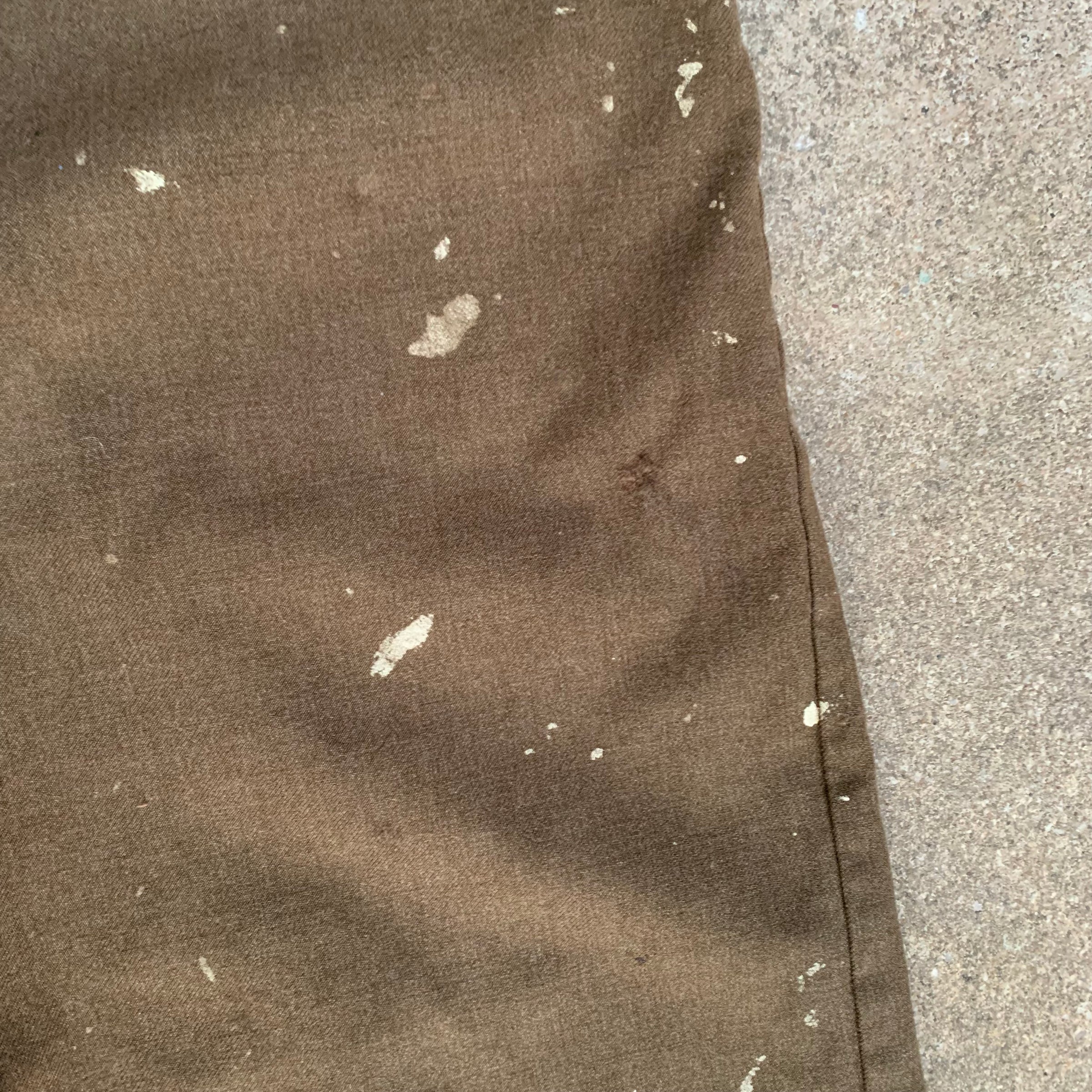 1940’s WWII Paint Splattered Wool Field Pants 29” x 30”