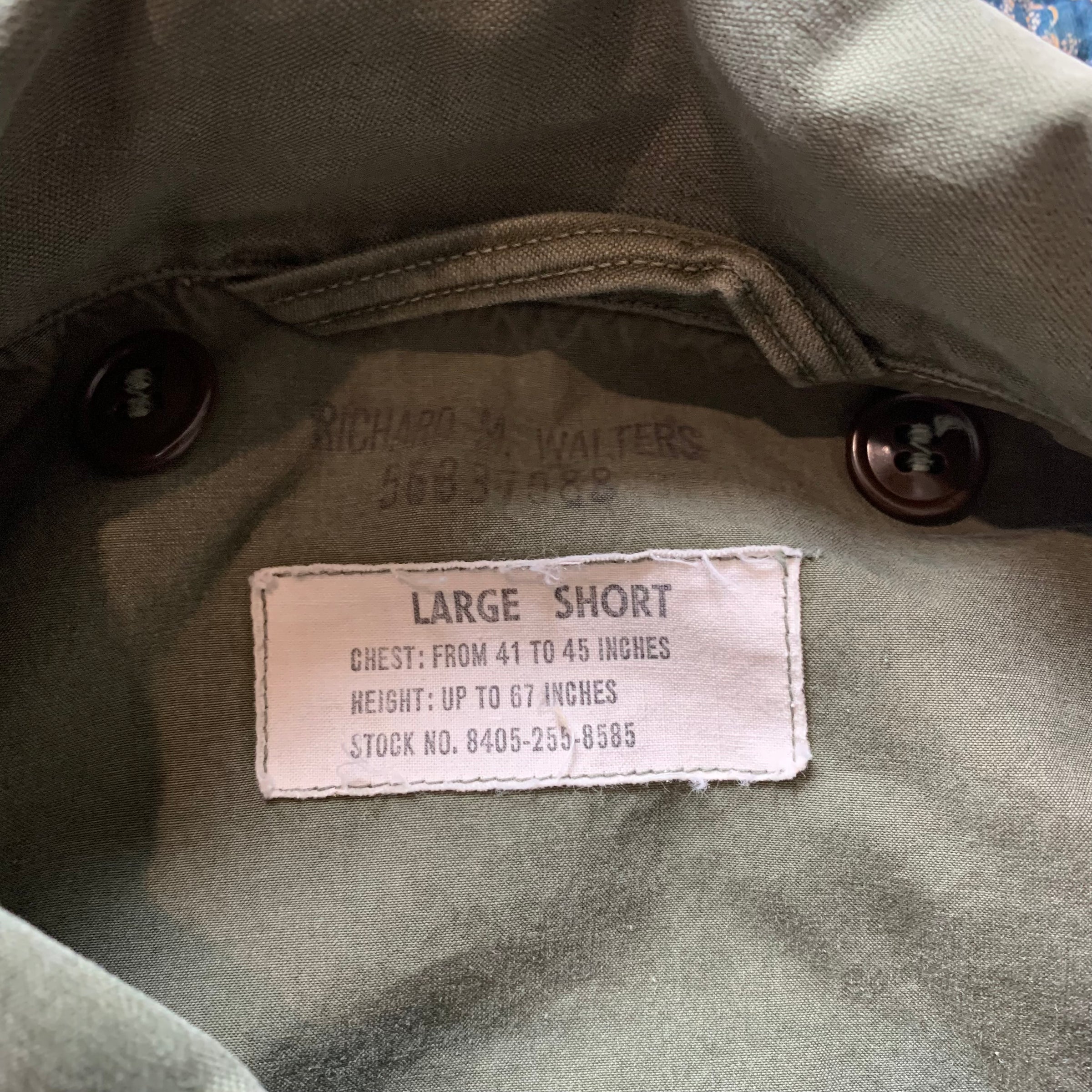 1950's M-51 Field Jacket Large Short