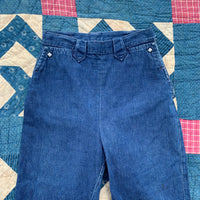 1950’s Levi’s Western Wear Denim Side Zip Jeans 26"-27" x 28.5”