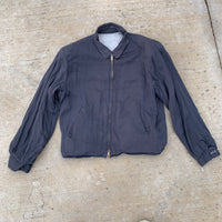 1950’s Grey Reversible Gabardine Ricky Jacket Medium