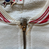 1957 Colorado High School All Stars Full Zip Sweatshirt Medium