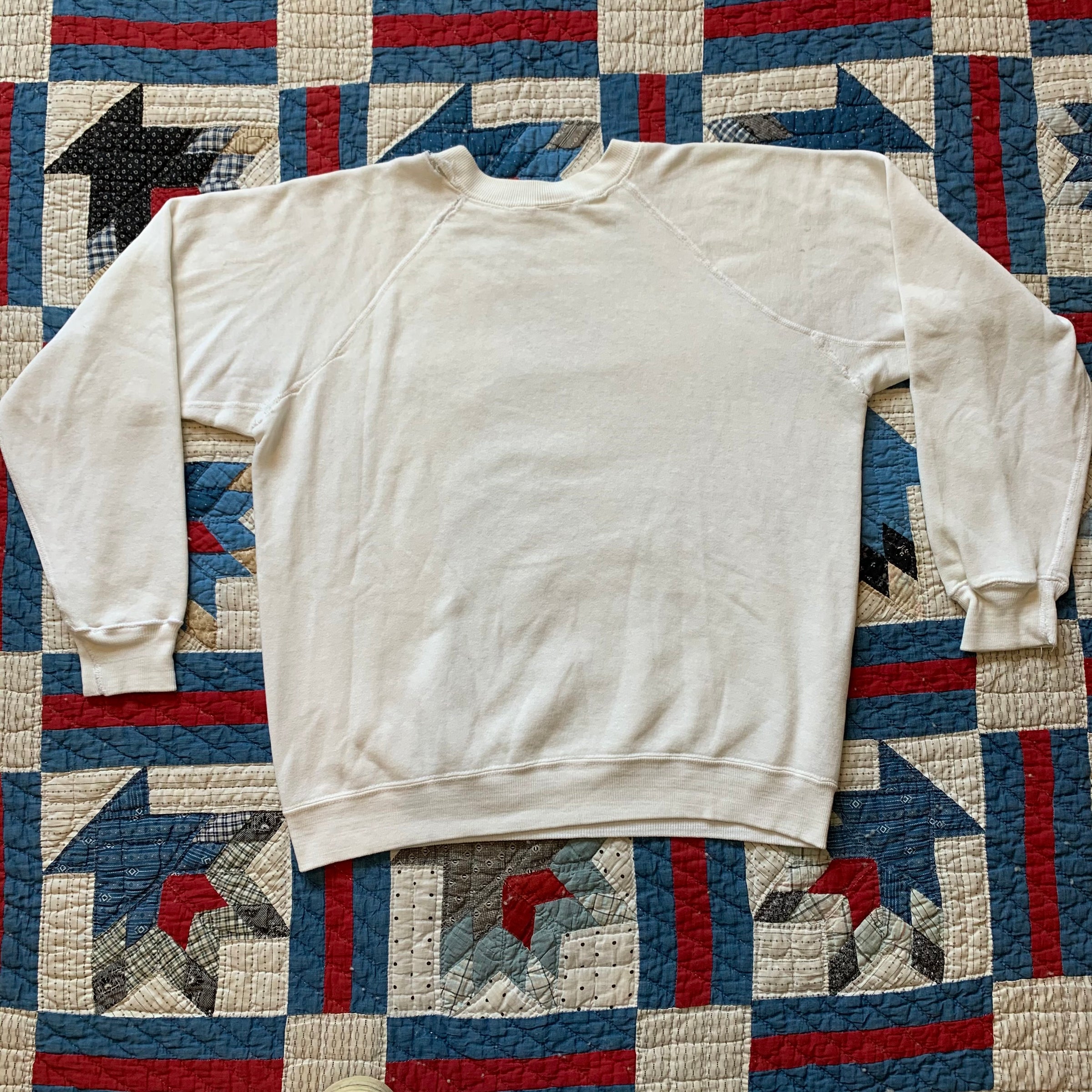 1950's/60's Northway Alaska Raglan Crewneck Sweatshirt M/L